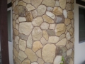 Custom Stone Chimney